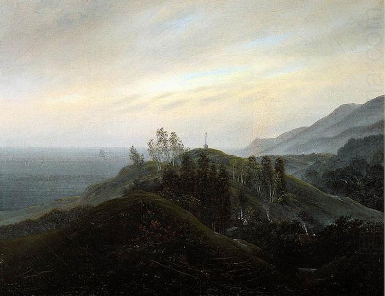 View of the Baltic, Caspar David Friedrich